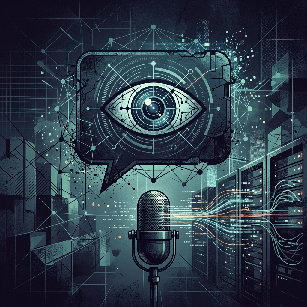 AI surveillance concept