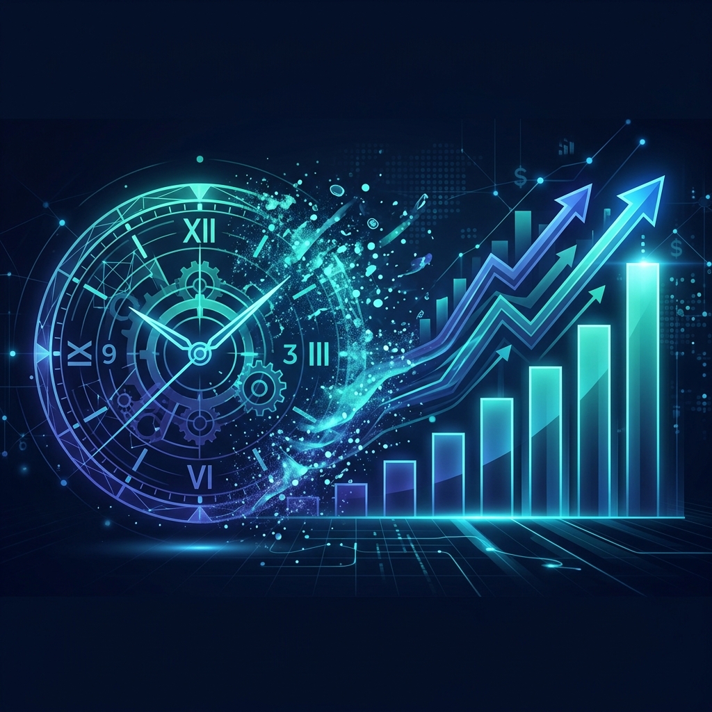 Time ROI compounding concept